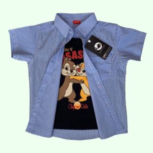 Blue Boys Casual Shirt