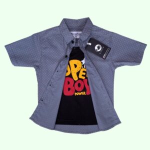 Super Boy Dotted Shirt