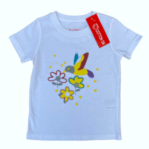 Fluttering Friend White Tee