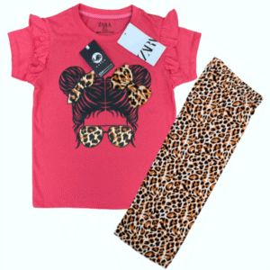 Chic Leopardista Top & Leggings Set